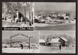 FINSTERBERGEN THÜR WALD - SPIESSBERGHAUS - WALDSCHLÖSSCHEN - CARTOLINA FG SPEDITA ANNI 70 - Friedrichroda