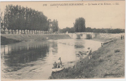 SOMME - 119 - SAINT VALERY SUR SOMME - Le Bassin Et Les Ecluses - Saint Valery Sur Somme