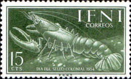 Ifni Poste N** Yv: 94 Mi:149 Dia Del Sello Colonial Homard Ed:120 - Ifni