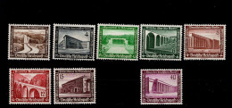 Deutsches Reich 634 - 642 Ex Winterhilfswerk Bauten  MNH Postfrisch ** Neuf (3) - Unused Stamps
