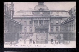 Cp,  75, Paris, Le Palais De Justice, La Façade, Vierge - Otros Monumentos