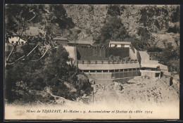 CPA Timezrit-El-Maten, Mines De Timezrit, Accumulateur Et Station Du Câble 1914, Bergbau  - Algerien