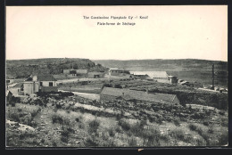 CPA Kouif, The Constantine Phosphate Cy., Plate-forme De Séchage, Bergbau  - Algiers