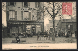 CPA Pierrefitte, Cafe-Tabac Les Joncherolles  - Sonstige & Ohne Zuordnung