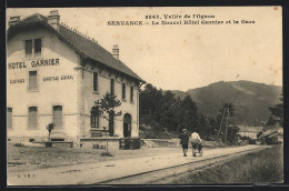 CPA Servance, Le Nouvel Hôtel Garnier Et La Gare  - Other & Unclassified