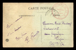  CACHET DU COMMANDANT DE COMPAGNIE DE PRISONNIERS DE GUERRE R.L AVEC CACHET DE BRIEULLES/MEUSE - Oorlog 1914-18