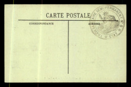 CACHET TRAIN SANITAIRE SEMI-PERMANENT N°6 - ETAT - Guerre De 1914-18