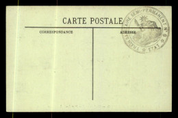 CACHET TRAIN SANITAIRE SEMI-PERMANENT N°6 - ETAT - WW I