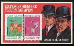 Gabon 1971 / Flowers Aviation Helicopters MNH Blumen Flores Aviación Fleurs / Cu13905  4-25 - Otros & Sin Clasificación