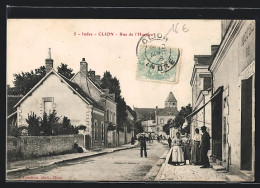 CPA Clion, Rue De L'Hospice  - Autres & Non Classés