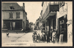 CPA Ébreuil, La Rue Des Fossés  - Sonstige & Ohne Zuordnung