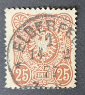 Deutsches Reich 1875, Mi 35a, EBERSFELD Geprüft - Used Stamps