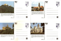 CDV 6 A Czech Republic Architecture 1994 - Castles