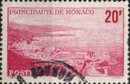 Monaco Poste Obl Yv: 312 Mi:389 La Principauté (Beau Cachet Rond) - Used Stamps