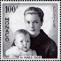 Monaco Poste N** Yv: 489 Mi:587 Princesse Grace & Prince Albert - Unused Stamps