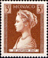 Monaco Poste N** Yv: 480 Mi:571 Grace De Monaco - Neufs