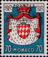 Monaco Poste N** Yv: 406 Mi:480 Armoiries - Ongebruikt