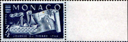 Monaco Poste N** Yv: 294 Mi:321 Journée Du Timbre Vapeur Le Commerce Bord De Feuille - Unused Stamps