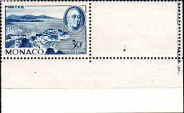 Monaco Poste N** Yv: 296 Mi:323 Franklin.D.Roosevelt Coin D.feuille - Nuevos