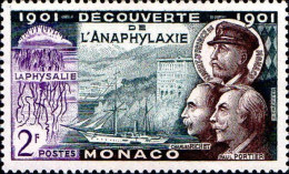 Monaco Poste N** Yv: 394/396 Cinquantenaire De La Découverte De L'anaphylaxie - Nuovi