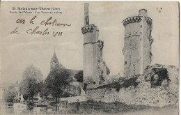 MEHUN SUR YEVRE - Bords De L'Yèvre - Les Tours En Ruines - Mehun-sur-Yèvre