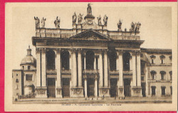 ROMA - BASILICA S. GIOVANNI LATERANO - LA FACCIATA - FORMATO PICCOLO - EDIZIONE ORIGINALE PRIMO NOVECENTO - NUOVA - Eglises