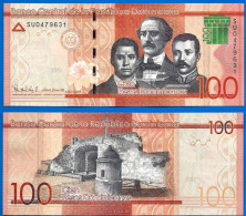 Republique Dominicaine 100 Pesos Dominicain 2019 Neuf UNC Dominican Republic Paypal Bitcoin OK - Dominicaanse Republiek