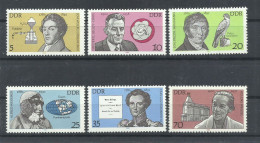 ALEMANIA   ORIENTAL   YVERT  2156/61  MNH  ** - Unused Stamps