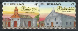 Philippines 2009 Mi 4238-4239 MNH  (ZS8 PLPpar4238-4239) - Kirchen U. Kathedralen