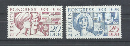 ALEMANIA   ORIENTAL   YVERT  1170/71   MNH  ** - Unused Stamps