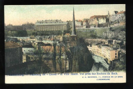 LUXEMBOURG-VILLE - FAUBOURG DU GRUND ET LA VILLE-HAUTE - Luxemburgo - Ciudad