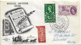 FDC 1960 - 1952-1971 Pre-Decimale Uitgaves