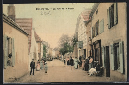 CPA Bellenaves, La Rue De La Poste  - Other & Unclassified