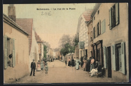 CPA Bellenaves, La Rue De La Poste  - Autres & Non Classés