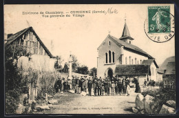 CPA Curienne /Chambéry, Vue Générale Du Village  - Other & Unclassified