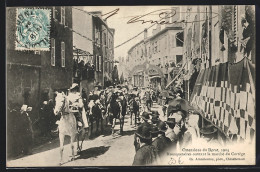 CPA Cortège, Ostesions Du Dorat 1904, Mousquetaires Ouvrant La Marche Du Cortège  - Le Dorat