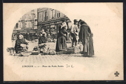 CPA Limoges, Place Du Poids Public  - Autres & Non Classés