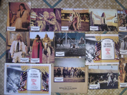 Jeu Photos D'Exploitation Lobby Cards BUFFALO BILL INDIENS Newman Chaplin Lancaster - Photos