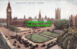 R512731 Parliament Square. London. Valentines Aurochrome Series. 1924 - Autres & Non Classés