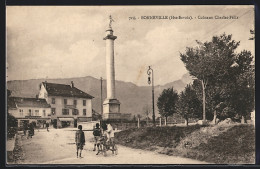 CPA Bonneville, Colonne Charles-Félix  - Bonneville