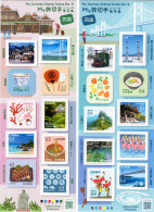 Japan - 2024 - My Journey Stamp, Series No. 9 - Mint Self-adhesive Stamp Set - Ungebraucht