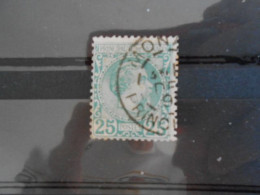 MONACO YT 6 - PRINCE CHARLES III - 25c. Vert - Used Stamps