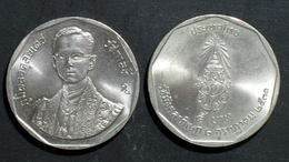 Thailand Coin 5 Baht 1988 42nd Reign King Rama 9 Y211 - Thailand