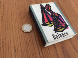 Boîte D'allumettes SEITA Format (10,5x7,3x2cm) Série Zodiaque Illustration Magnin « Balance » - Matchboxes