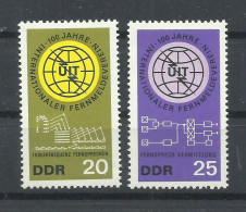ALEMANIA   ORIENTAL   YVERT  815/16   MNH  ** - Unused Stamps
