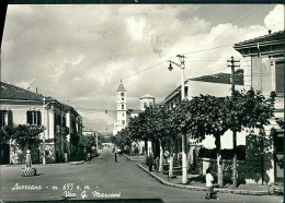 AVEZZANO ( L'AQUILA ) VIA G. MARCONI - EDIZIONE SPALLONE - SPEDITA 1958 (20691) - Avezzano