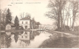 PENICHES - BATELLERIE - NEVERS (58) L'Ecluse De La Jonction En 1918 - Hausboote