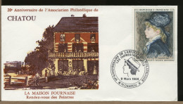 FRANCIA FRANCE -  CHATOU  CAPPELLO - Commemorative Postmarks