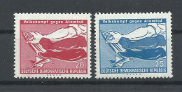 ALEMANIA   ORIENTAL   YVERT  375/76   MH  * - Unused Stamps