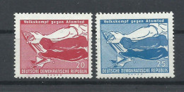 ALEMANIA   ORIENTAL   YVERT  375/76   MH  * - Nuevos